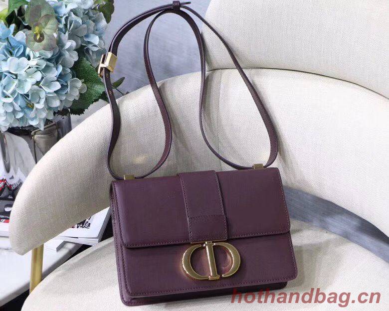 Dior 30 MONTAIGNE CALFSKIN BAG M9203 Claret