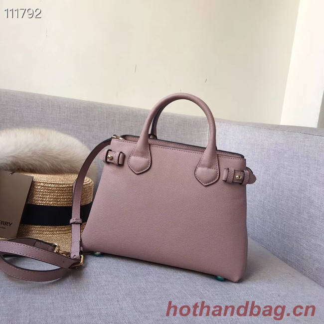 BurBerry Leather Tote Bag 7461 pink