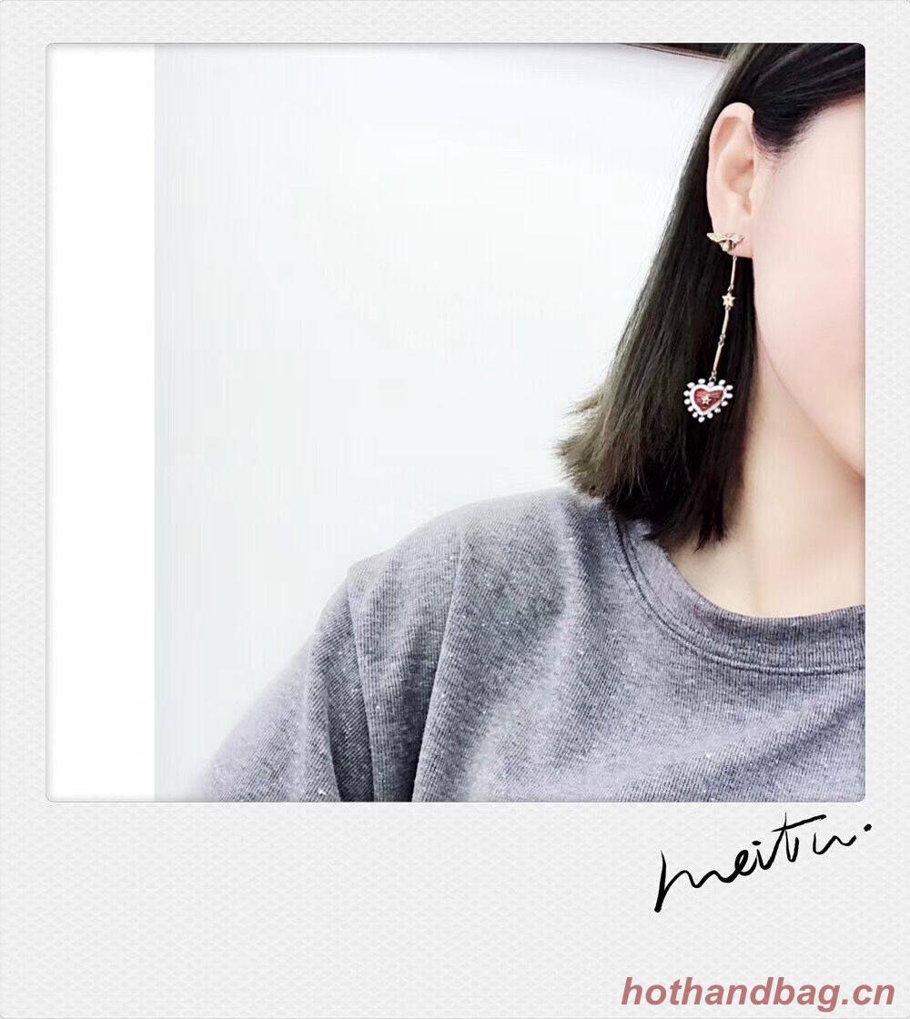 Dior Earrings DIOR4598 Red