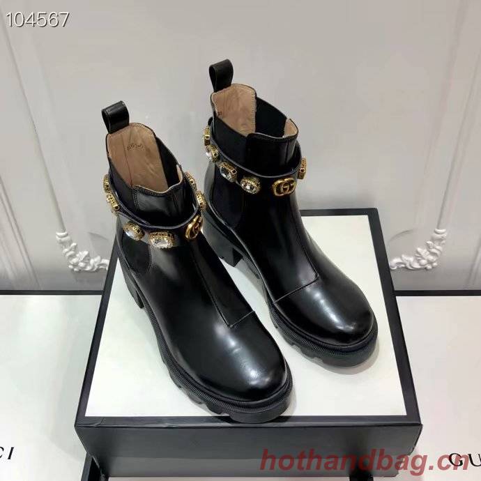 Gucci Short boots GG1577BL-2