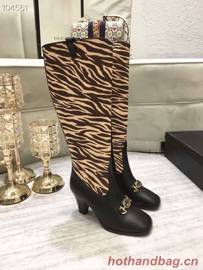 Gucci thigh boot GG1580BL-2