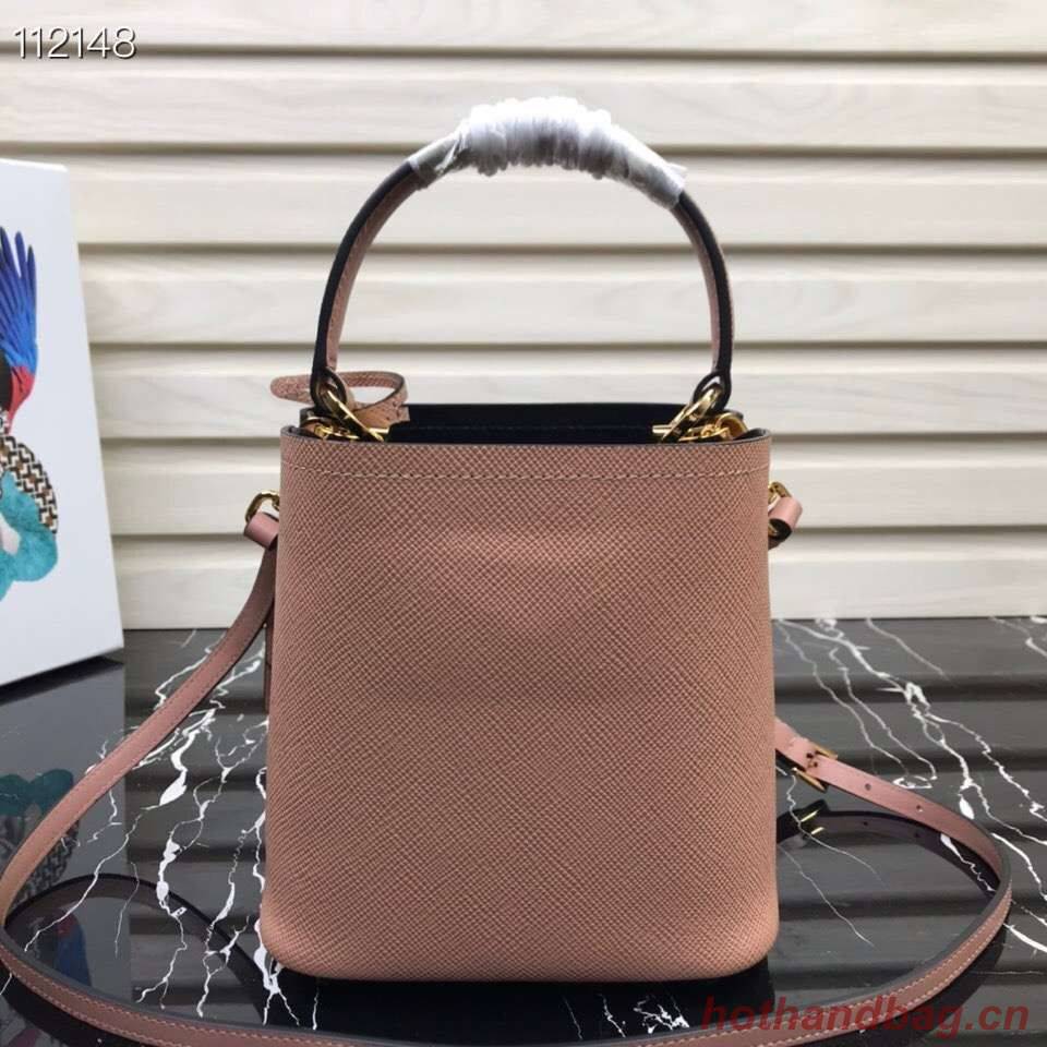 Prada Panier small Original Saffiano Bag 1BA217 Pink