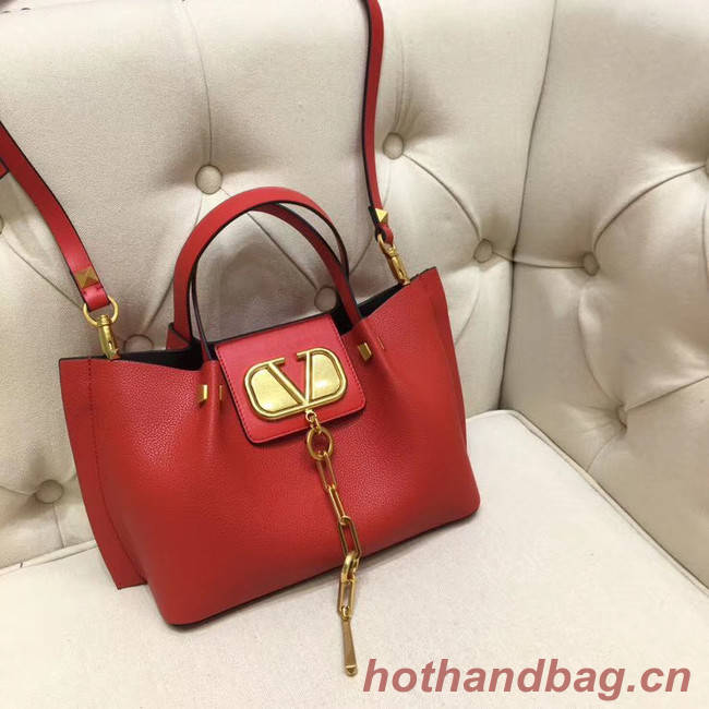 VALENTINO Origianl leather tote 2070 red