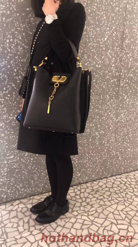 VALENTINO Origianl leather tote 2078 black