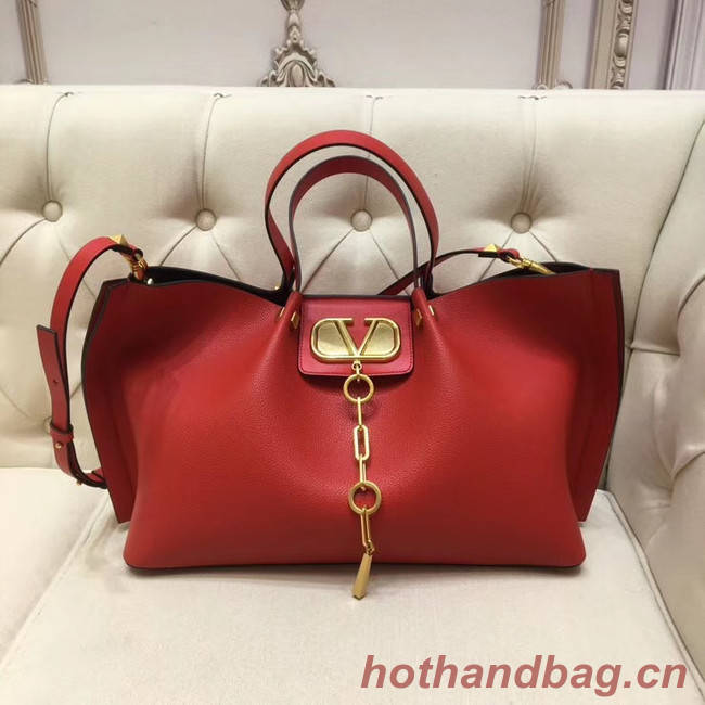 VALENTINO Origianl leather tote 2080 red