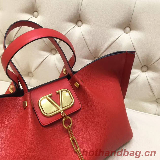 VALENTINO Origianl leather tote 2080 red