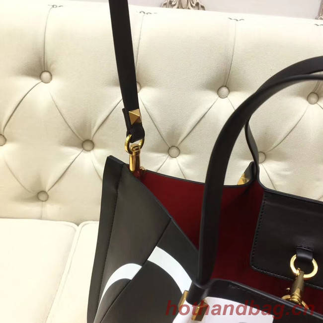 VALENTINO Origianl leather tote 9055 black