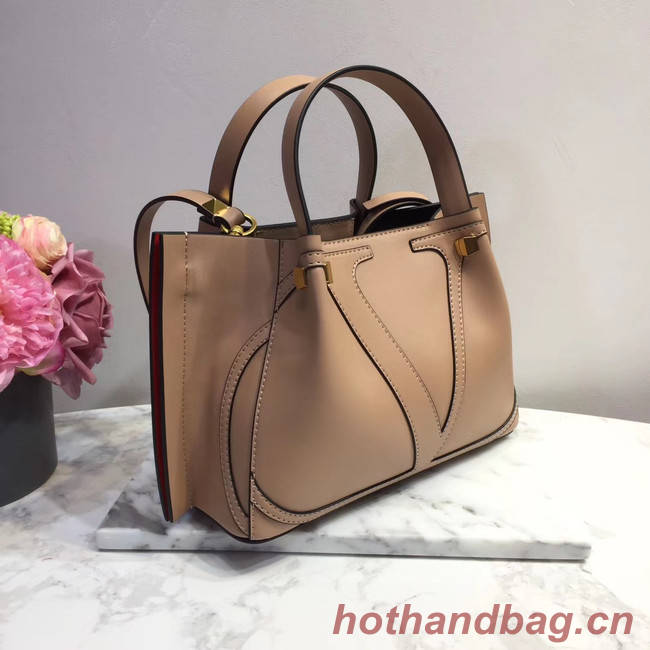 VALENTINO Origianl leather tote 9077 light pink