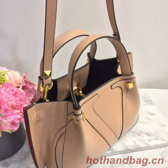 VALENTINO Origianl leather tote 9077 light pink