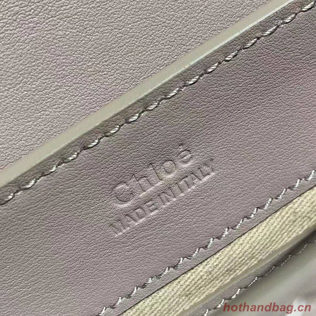 Chloe Original Leather Belt Bag 3S036 grey