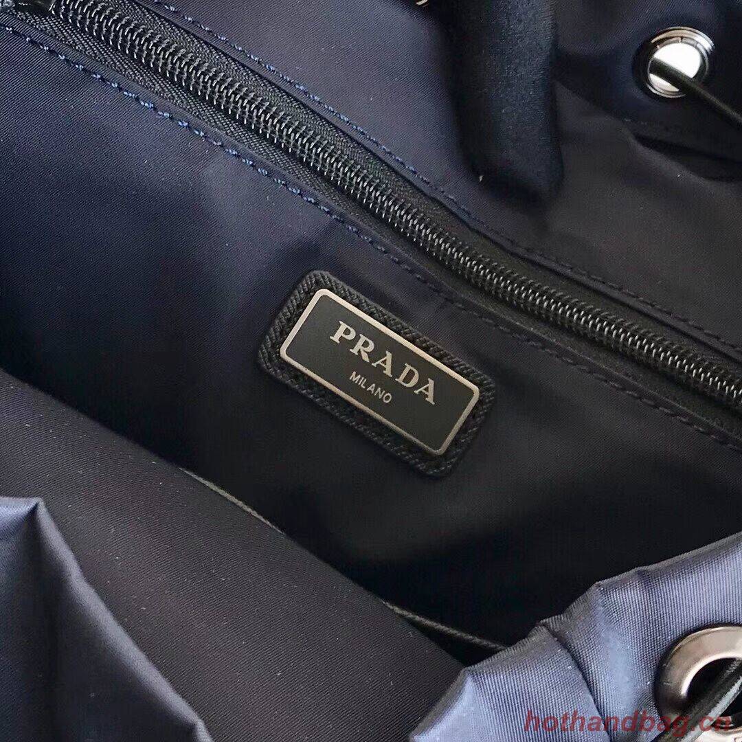 Prada Re-Nylon backpack 2VZ135 black&green