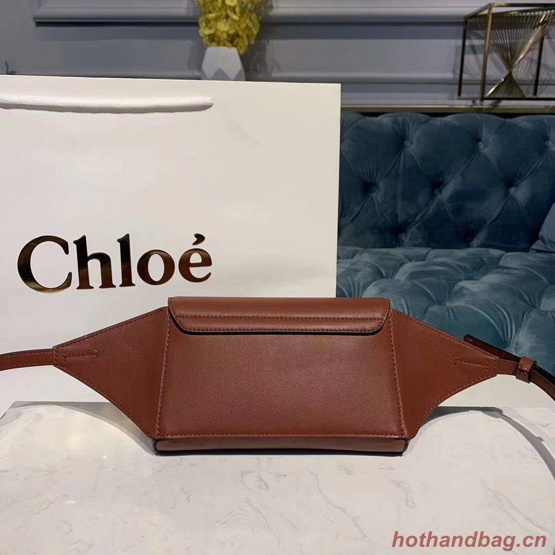 Chloe Original Leather Belt Bag 3S036 brown