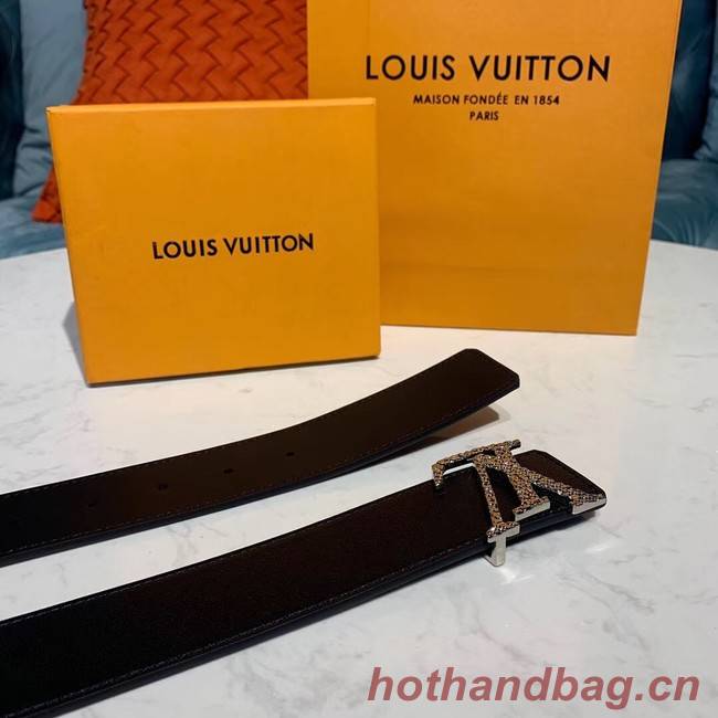 Louis Vuitton Leather Belt M0166U 40MM