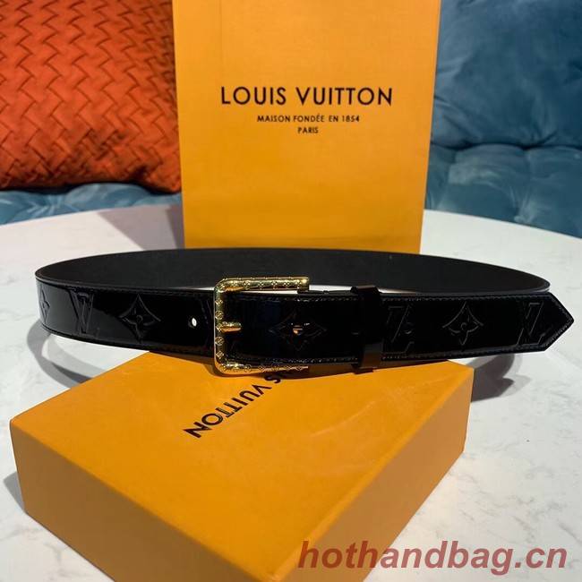 Louis Vuitton Leather Belt M0196 30MM