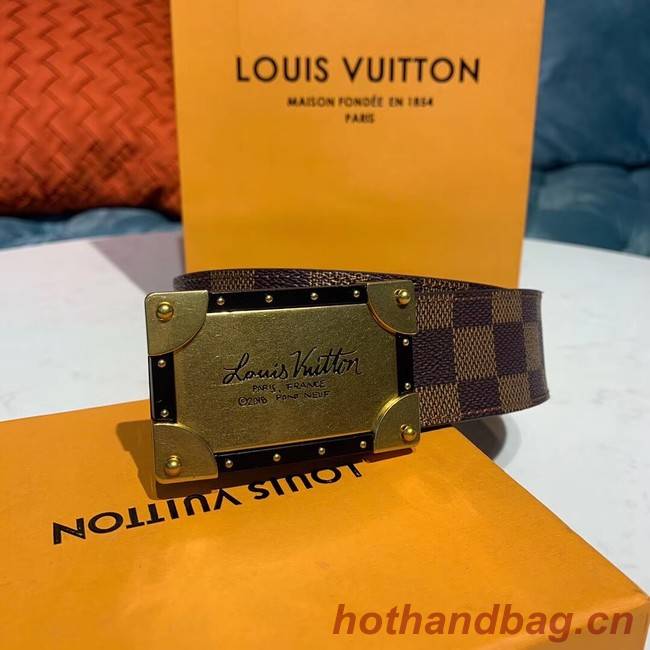 Louis Vuitton Leather Belt M0197 30MM