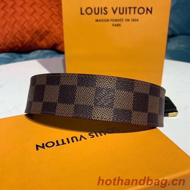 Louis Vuitton Leather Belt M0197 30MM