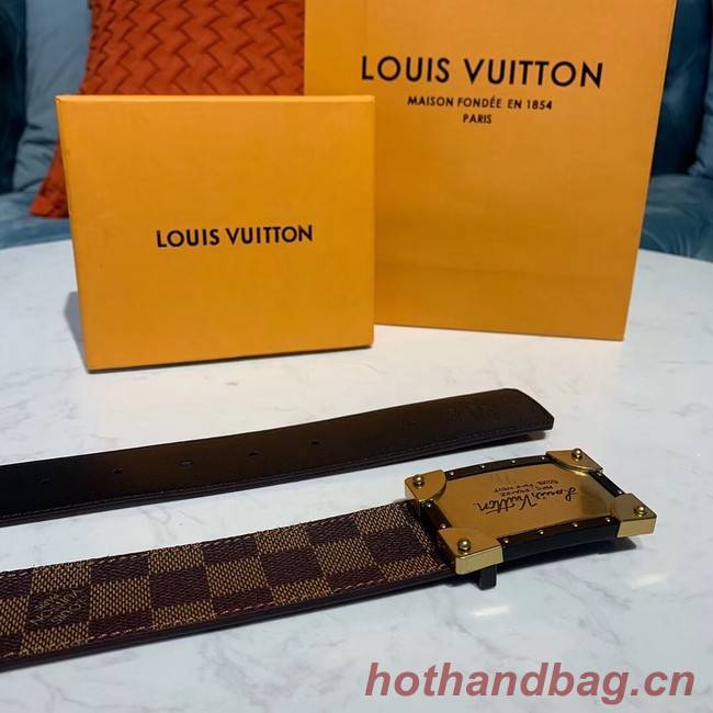 Louis Vuitton Leather Belt M0197 30MM