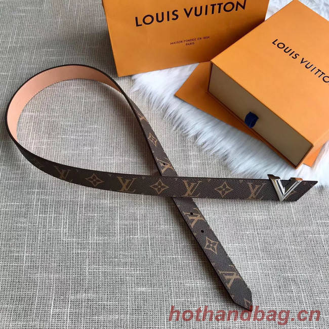 Louis Vuitton Leather Belt M0197W 30MM