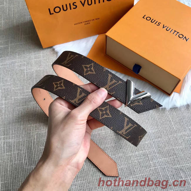 Louis Vuitton Leather Belt M0197W 30MM