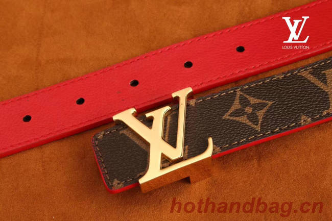 Louis Vuitton Leather Belt M0198W 30MM