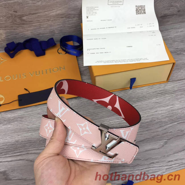 Louis Vuitton Leather Belt M0199W 30MM