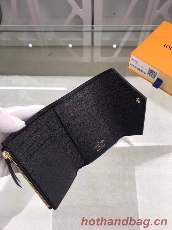 Louis Vuitton Original Monogram Empreinte Wallet M58439 black