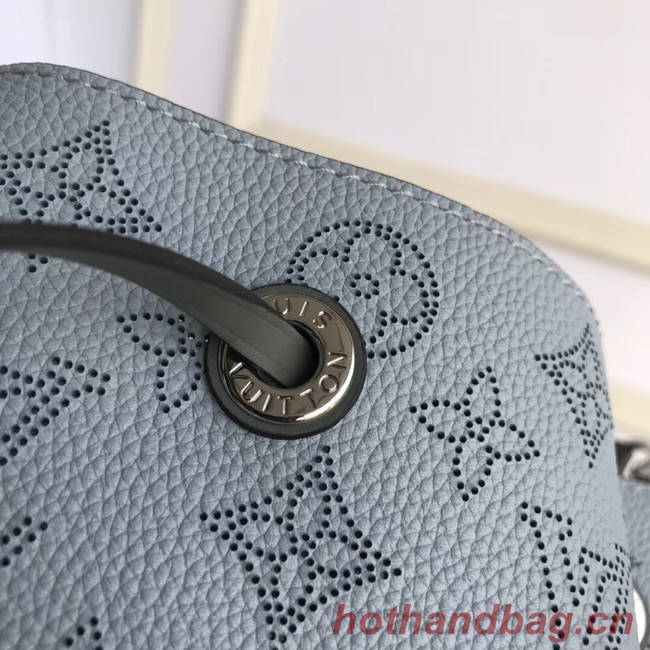 Louis Vuitton original Mahina Leather MURIA M55800 blue