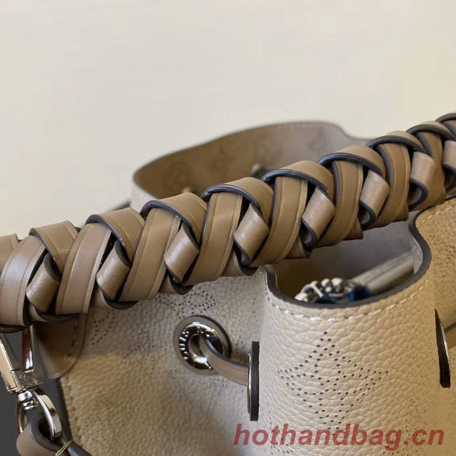 Louis Vuitton original Mahina Leather MURIA M55800 grey