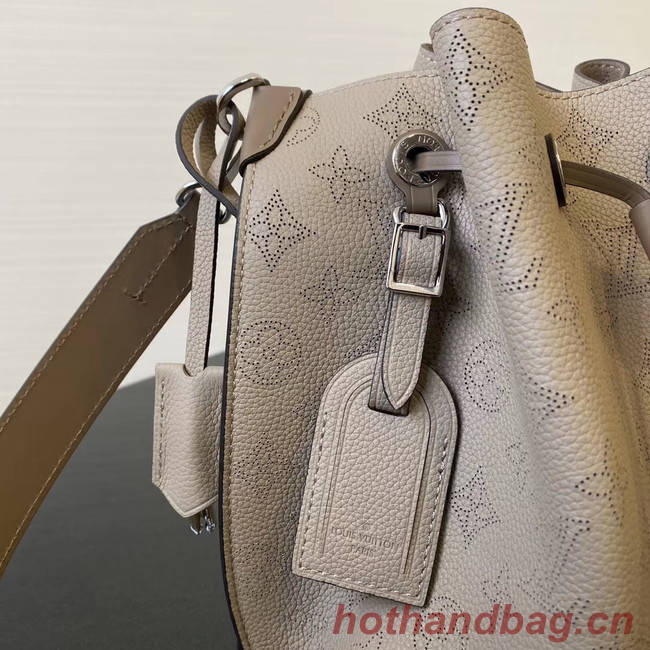 Louis Vuitton original Mahina Leather MURIA M55800 grey