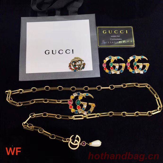 Gucci Chain Belt or Brooch or Earrings GG25208