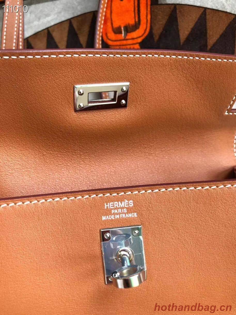 Hermes Kelly Danse Original Leather 22CM KL22 Brown