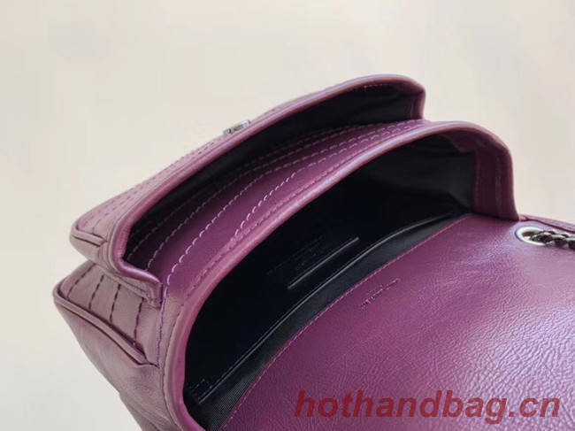 Yves Saint Laurent NIKI BABY IN LAMBSKIN 498893 Purplish