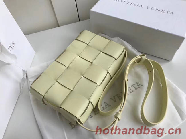 Bottega Veneta Sheepskin Weaving Original Leather 578004 Light green