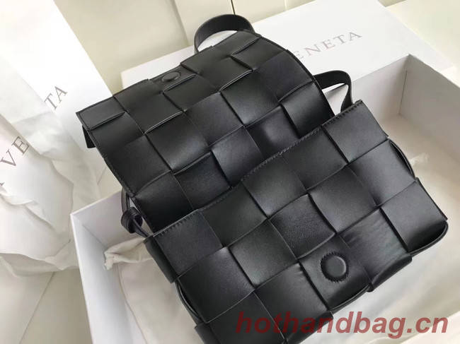 Bottega Veneta Sheepskin Weaving Original Leather 578004 black