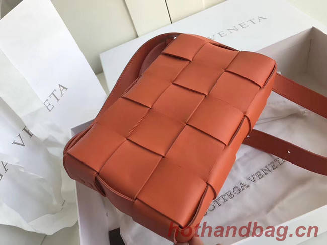 Bottega Veneta Sheepskin Weaving Original Leather 578004 orange