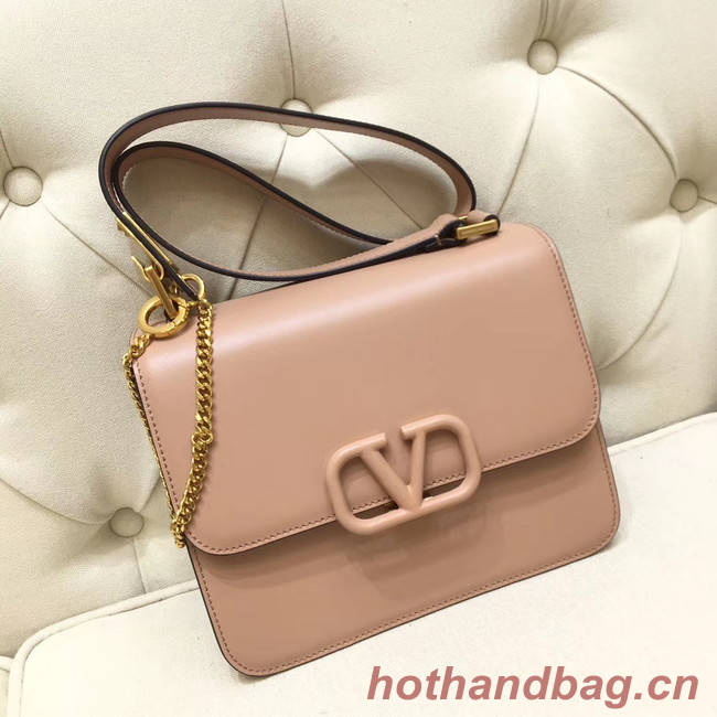 VALENTINO VLOCK Origianl leather shoulder bag 0908 pink