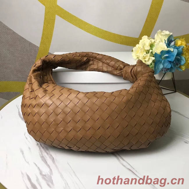 Bottega Veneta Original Weave Leather Bag BV4589 brown