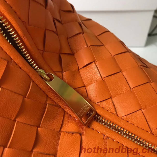 Bottega Veneta Original Weave Leather Bag BV4589 orange