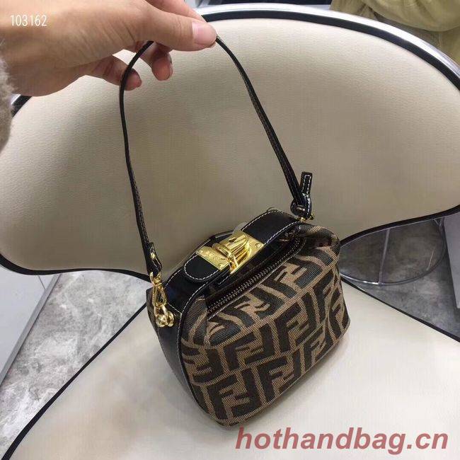 FENDI fabric bag 8BR051 black