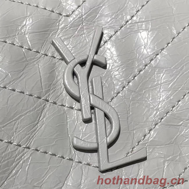 Yves Saint Laurent Medium Niki Chain Bag 498894 PEARL GREY