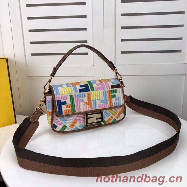 FENDI fabric bag F0386 Rainbow