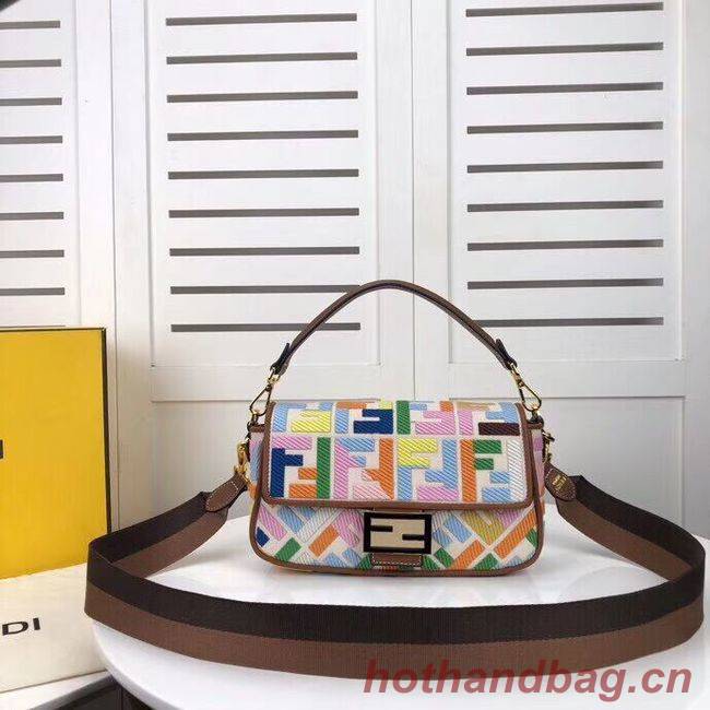 FENDI fabric bag F0386 Rainbow