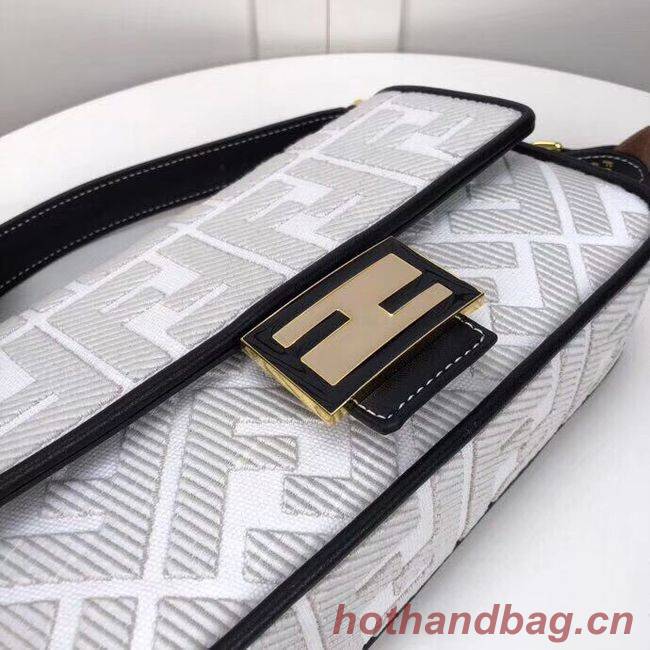 FENDI fabric bag F0386 white