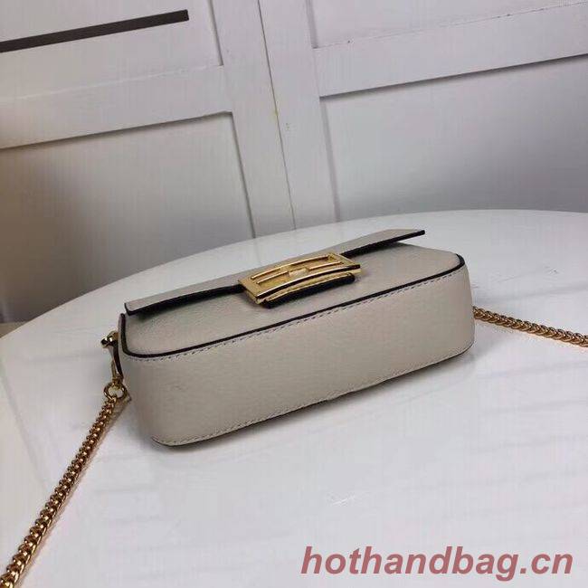 Fendi BAGUETTE leather bag F2467 beige