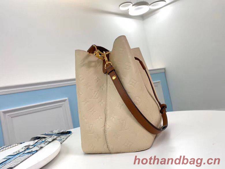 Louis Vuitton Monogram Empreinte Neonoe Original Leather M45256 Cream