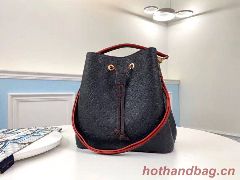 Louis Vuitton Monogram Empreinte Neonoe Original Leather M45256 Navy