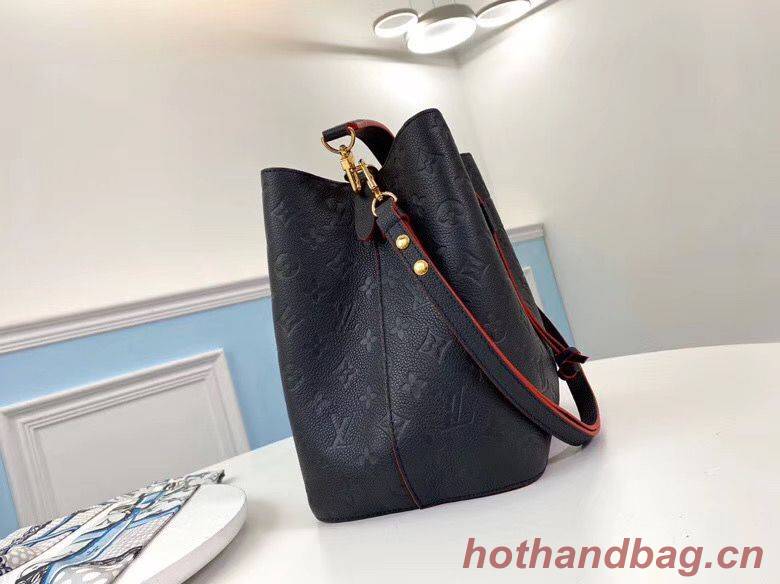 Louis Vuitton Monogram Empreinte Neonoe Original Leather M45256 Navy