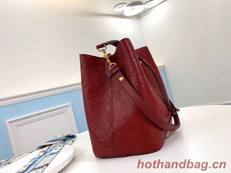 Louis Vuitton Monogram Empreinte Neonoe Original Leather M45256 Red