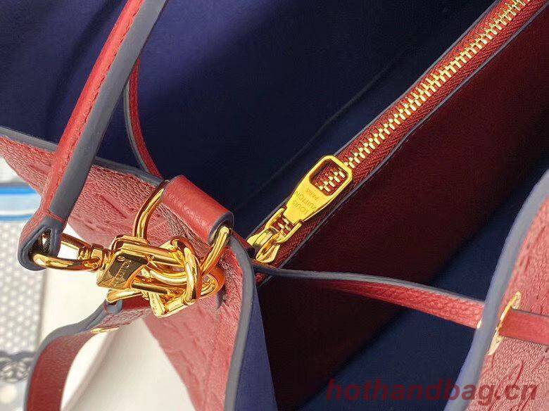 Louis Vuitton Monogram Empreinte Neonoe Original Leather M45256 Red