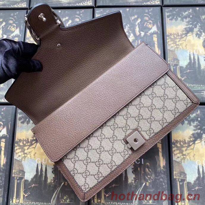 Gucci Dionysus GG top handle bag 621512 Brown